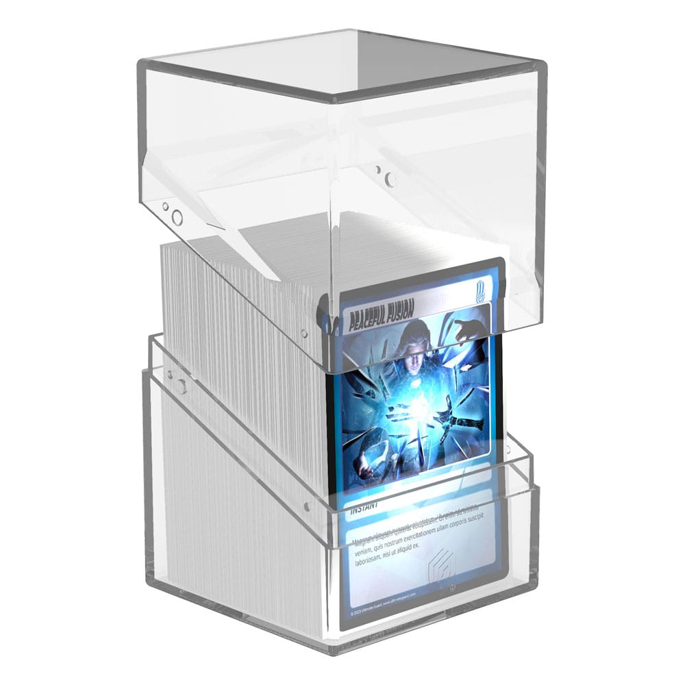 Ultimate Guard Boulder 100+ Clear – Transparent Deck Box