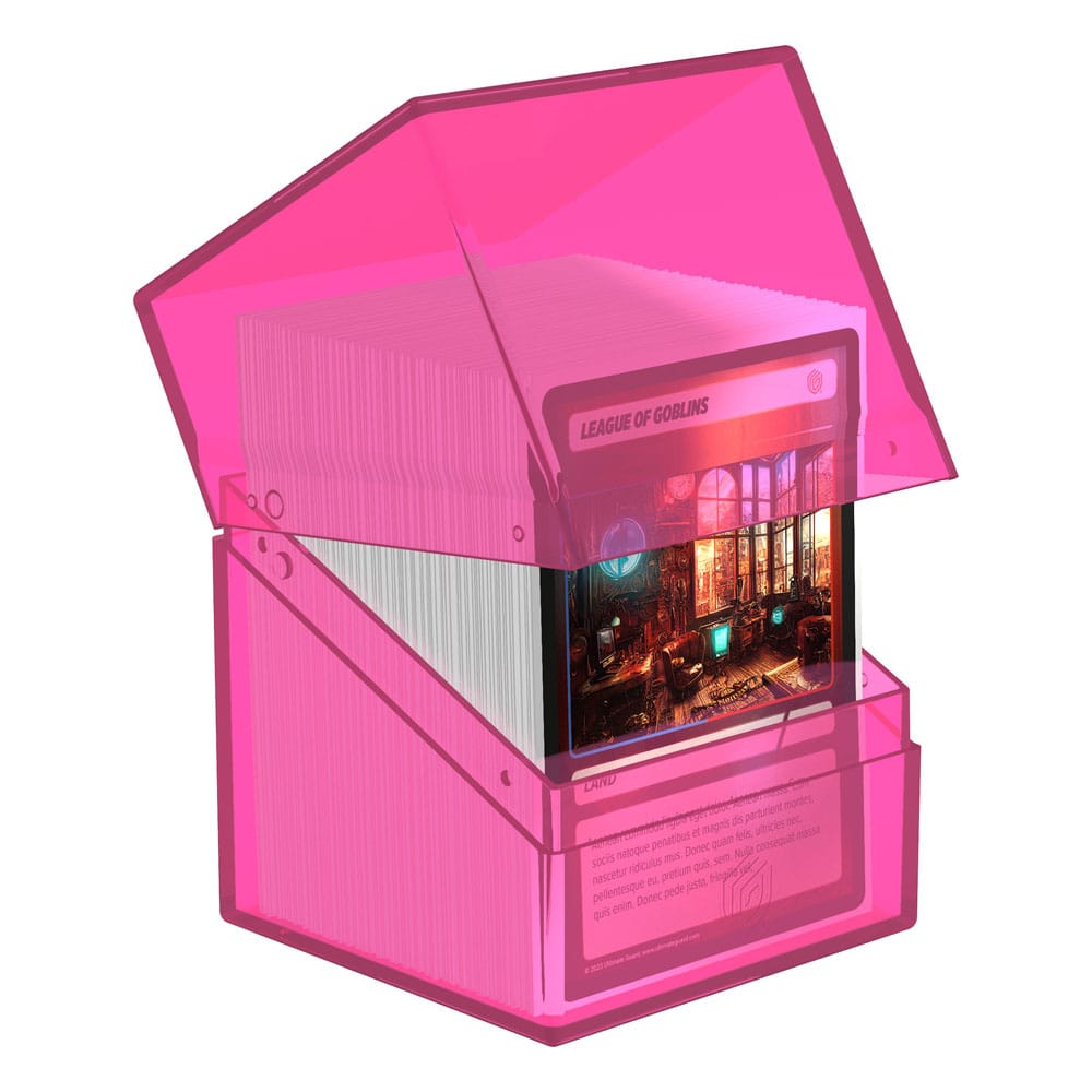Ultimate Guard Boulder 100+ Clear – Transparent Deck Box