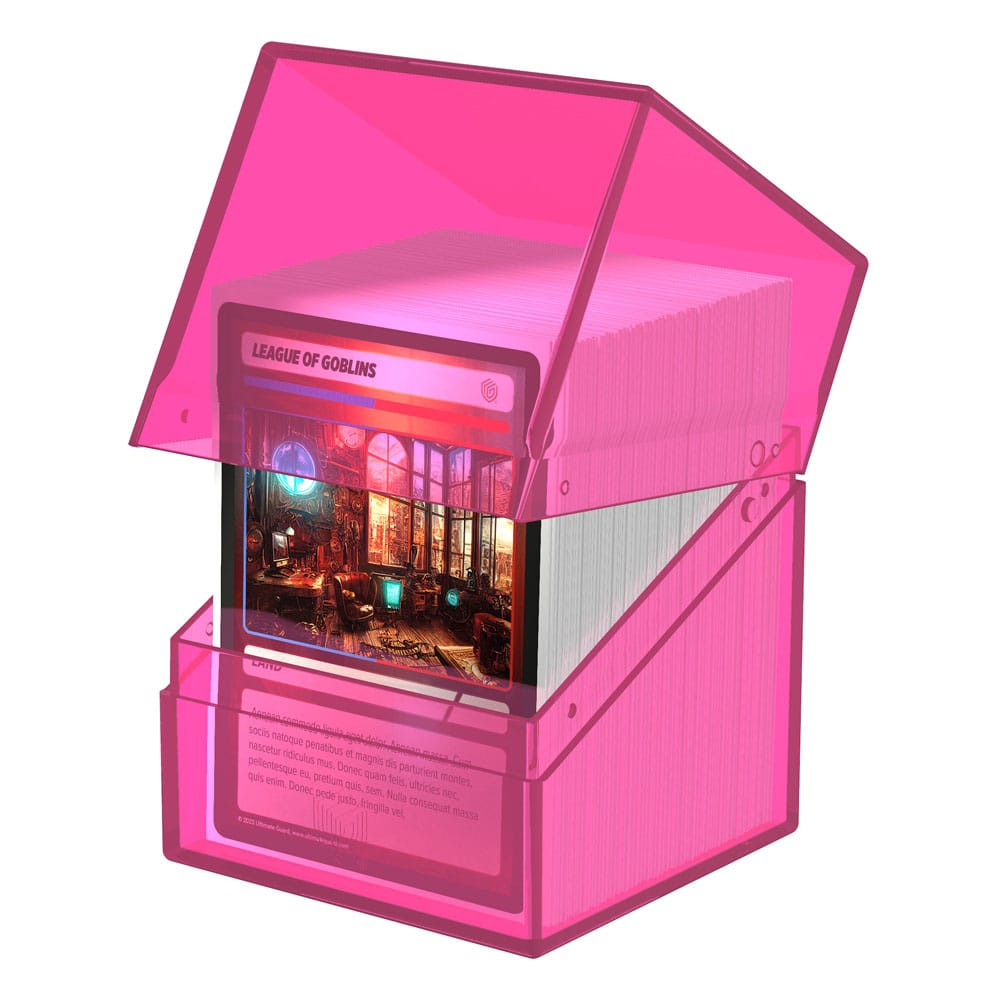 Ultimate Guard Boulder 100+ Clear – Transparent Deck Box