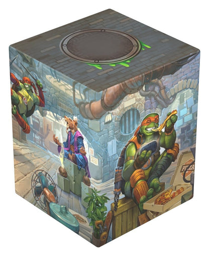 Ultimate Guard RTE Boulder 100+ Deck Box – MTG x TMNT Edition