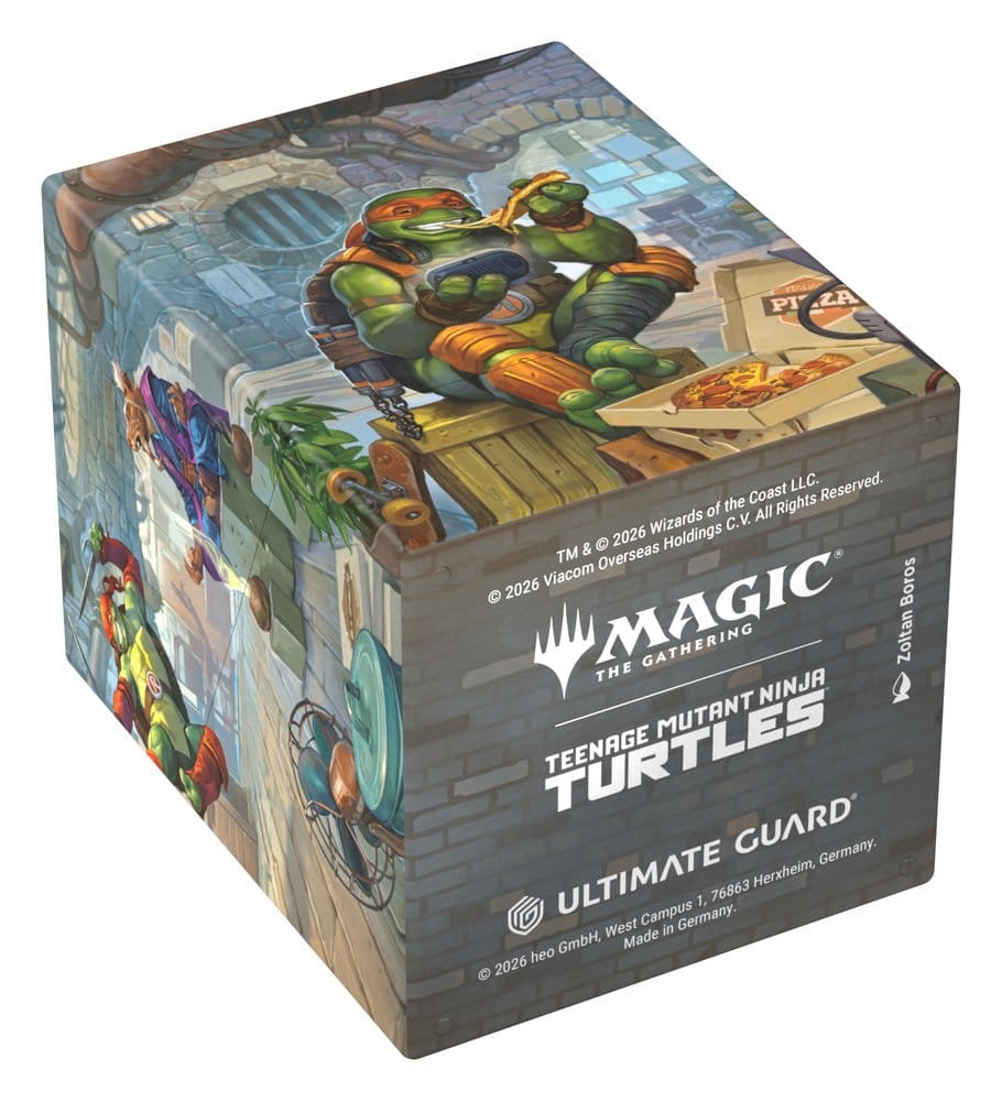 Ultimate Guard RTE Boulder 100+ Deck Box – MTG x TMNT Edition