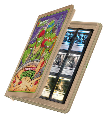 Ultimate Guard Zipfolio 480 Xenoskin – MTG x TMNT: Pizza Box Edition