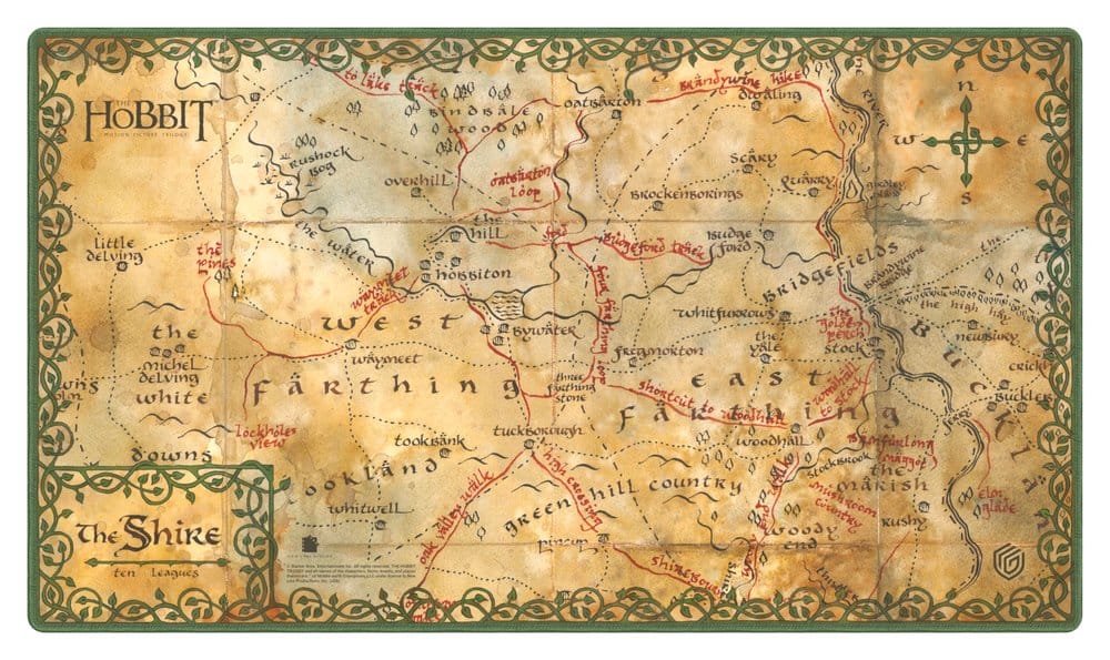 Ultimate Guard Play-Mat Standard The Hobbit™ – Middle-earth Editions