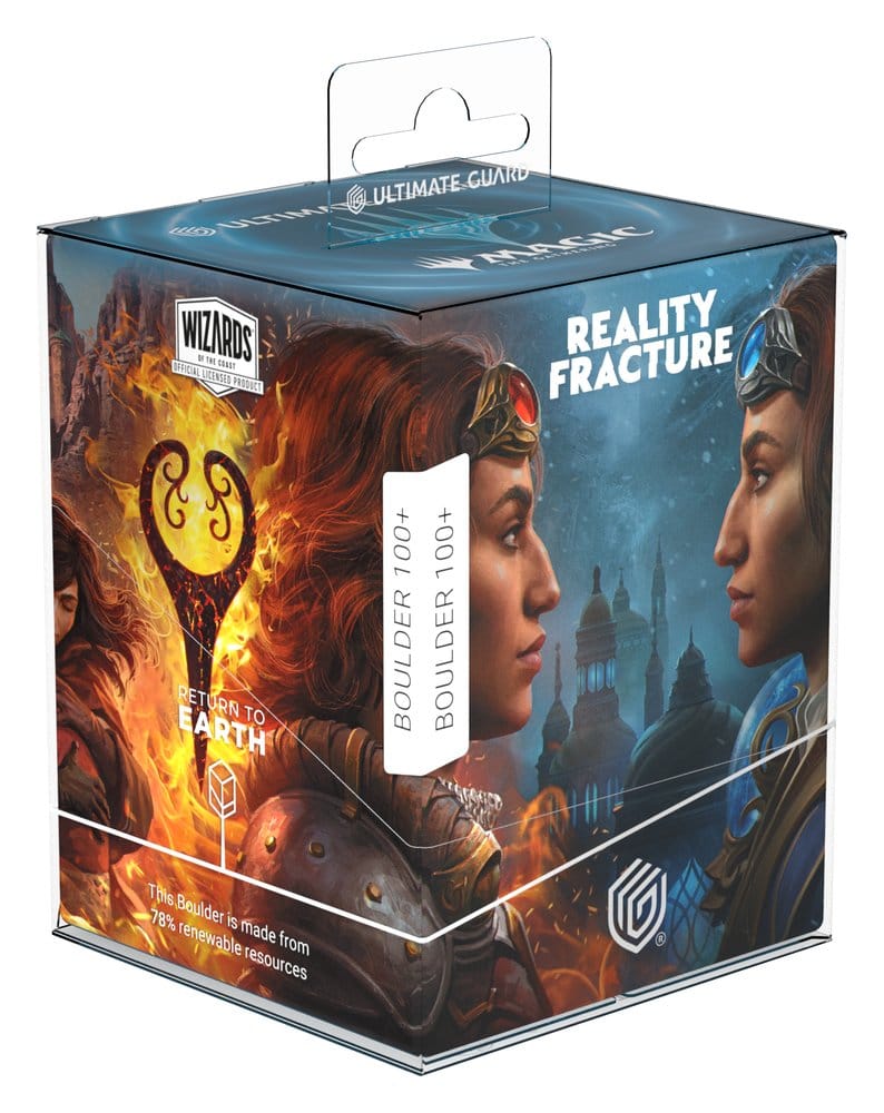 Ultimate Guard Return to Earth Boulder 100+ Deck Box – Magic: The Gathering Reality Fracture
