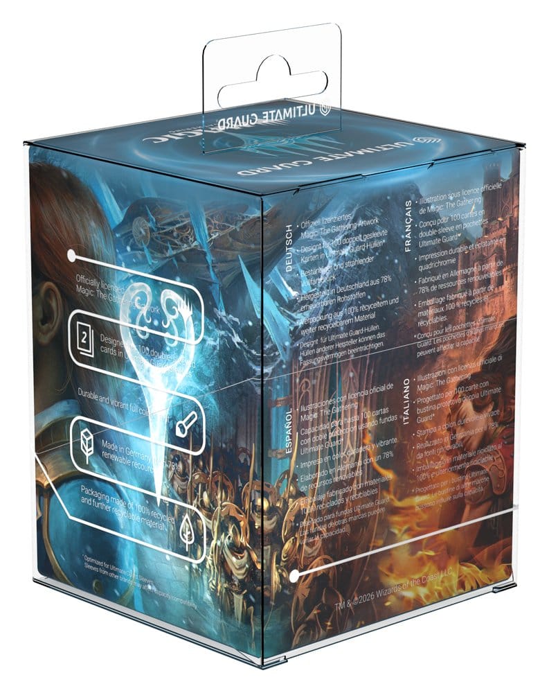 Ultimate Guard Return to Earth Boulder 100+ Deck Box – Magic: The Gathering Reality Fracture