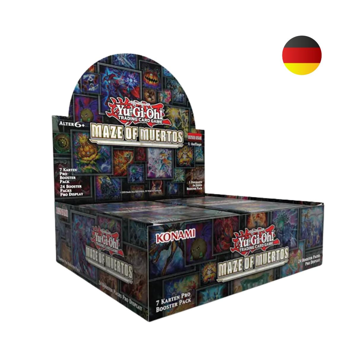 Yu-Gi-Oh! TCG Maze of Muertos Booster Display (Deutsch)