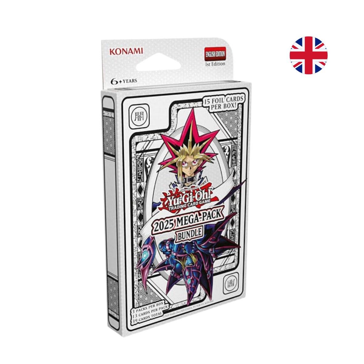 Yu-Gi-Oh! TCG Mega-Pack 2025 – 3er Booster Bundle (Englisch)