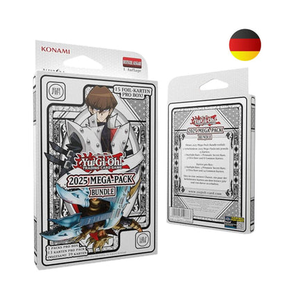 Yu-Gi-Oh! TCG Mega-Pack 2025 – 3er Booster Bundle (Deutsch)