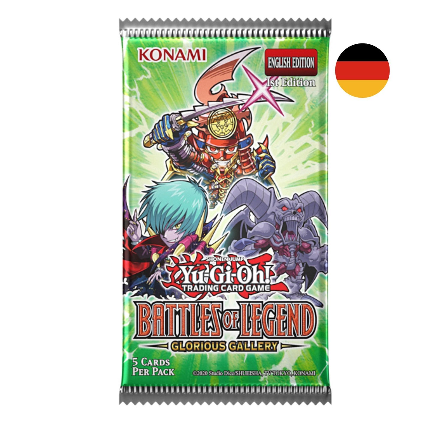 Yu-Gi-Oh! Battles of Legend: Glorious Gallery – Booster-Display (Deutsch)