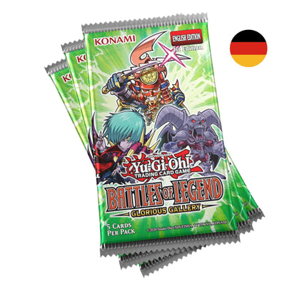 Yu-Gi-Oh! Battles of Legend: Glorious Gallery – Booster-Display (Deutsch)
