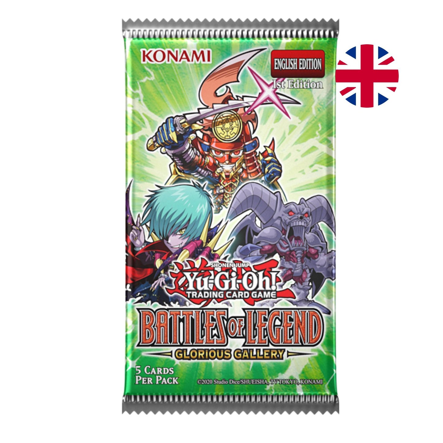 Yu-Gi-Oh! Battles of Legend: Glorious Gallery – Booster Display Box (English) 